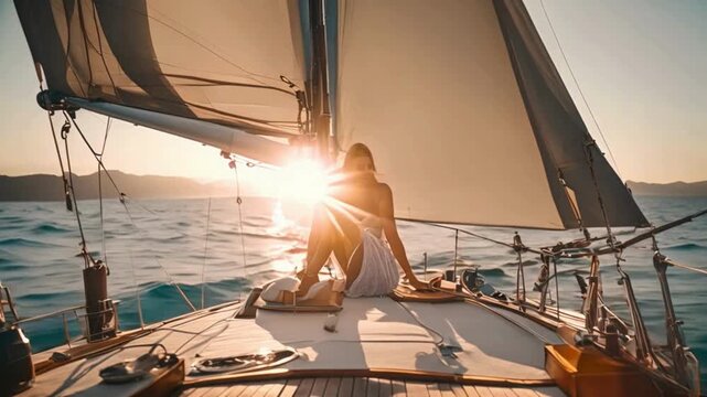 Indulge in the epitome of opulence with a sailboat celebration while on your summer boating excursion