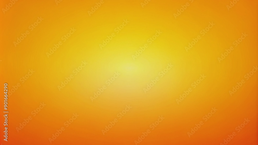 Poster vibrant orange gradient background with soft, smooth texture resembling a warm sunny day, perfect fo