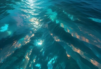 Obraz premium Water wave texture colorful texture gradient background