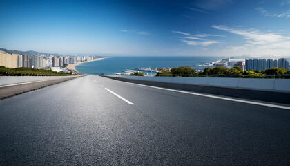 Fototapeta premium road in the city