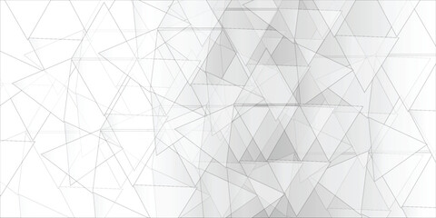 Dark white vector abstract mosaic pattern. A sample with polygonal shapes. A completely new template for your business design.