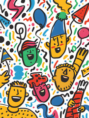 Fototapeta premium New Year and Christmas graphic advertising background