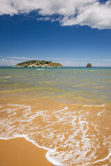 Landscapes of Gargano penisula in Italy during spring sunny day.