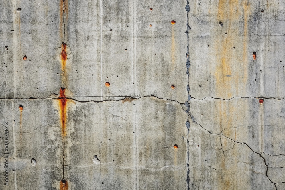 Aufkleber texture background, high-resolution image of a concrete wall with subtle cracks and variations in co