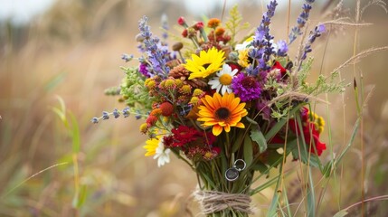Timeless Beauty: Exquisite Wedding Bouquet Arrangement