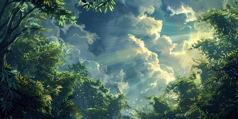 Vibrant 420 Backgrounds. Colorful and playful cannabis-themed patterns