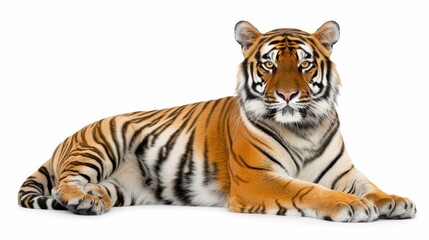 Fototapeta premium The Majestic Resting Tiger