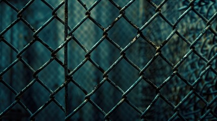 Fototapeta premium Captive Freedom. Intricate Cage Design Concept