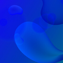 blue background with bubbles