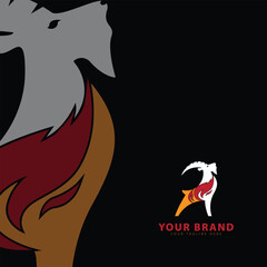 fire goat logo