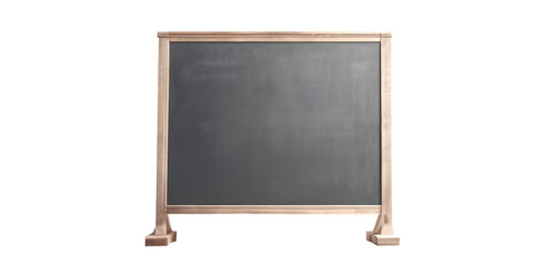 Obraz premium black chalkboard on a white background isolated