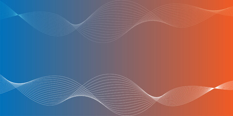 Minimal geometric Abstract blue color background. Dynamic shapes composition. Vector illustration.Eps10