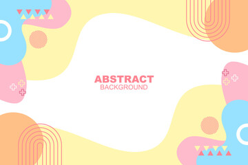 creative abstract background with geometric shapes, hand drawn background, abstract wave background