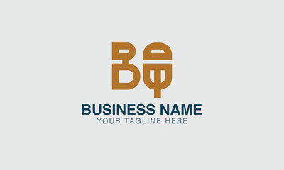 BQ B bq initial logo | initial based abstract modern minimal creative logo, vector template image. luxury logotype logo, real estate homie logo. typography logo. initials logo