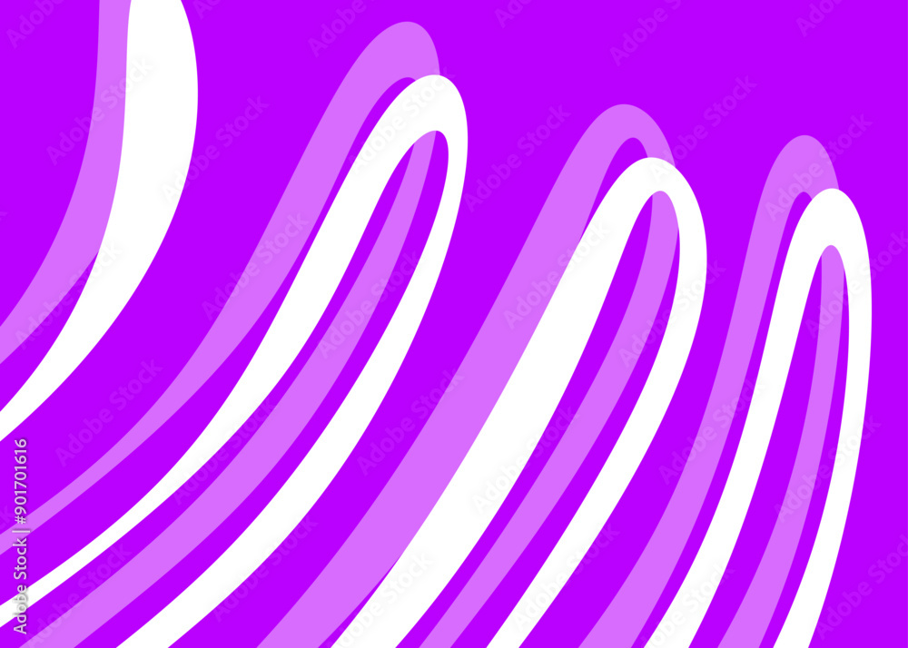 Poster simple background with gradient wavy lines pattern