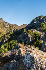 Otrhance mountain ridge in Western Tatras mountains in Slovakia
