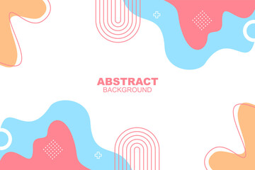 creative abstract background with geometric shapes, hand drawn background, abstract wave background
