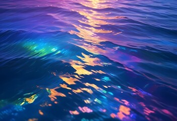 Water wave texture colorful texture background