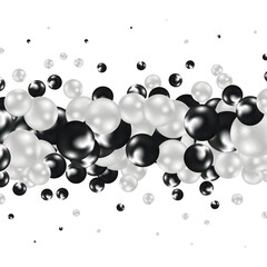 Balloon background. Presentation layout. Geometric pattern. Eps 10