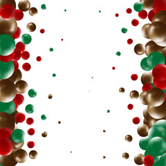 Abstract vector background of colorful balloons. Decor element. Eps 10