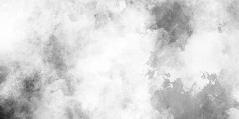 Abstract brown and grey watercolor for background.Grunge white and grey gradient watercolor background, cloudy white center and gradient black and white watercolor grunge texture,