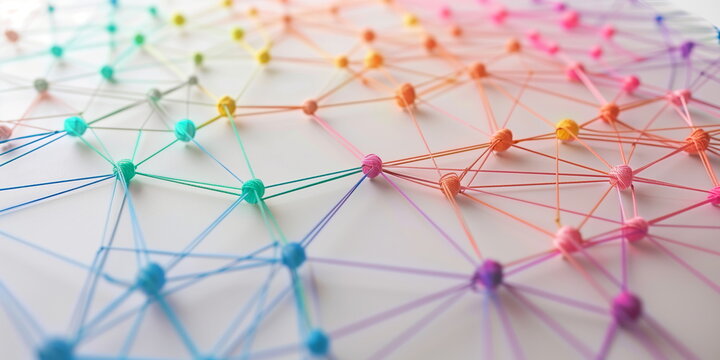 Complex combination of diverse and multi elemental society backing in a digital society, backed by data science driven distributed IT cloud systems and database network grid, representd by spectrum o
