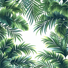 A green leafy plant with a white background