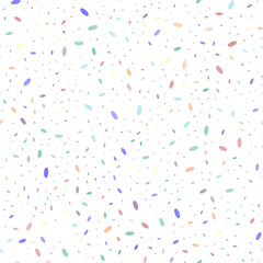 Geometric Flying Oval Birthday. Seamless Vector Fun. Vector Christmas Paint. Abstract Fashion Spot. Color Fun. Rainbow Party Blast Background. Carnaval Geo Fun Pattern. Rainbow Cool Effect Pattern.