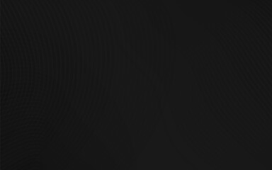 Minimalistic black abstract design with smooth waves and curved layers, perfect for elegant and modern digital backgrounds.