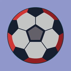 Fototapeta premium soccer or football icon