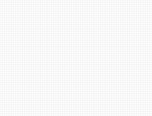 Graph paper background vector illustration. Grid lines. Blank note paper design