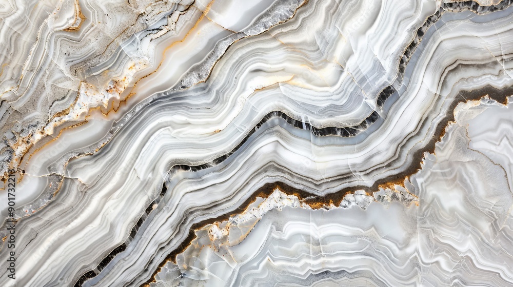 Poster abstract onyx stone texture. a close-up image of natural onyx stone, showcasing its beautiful and un