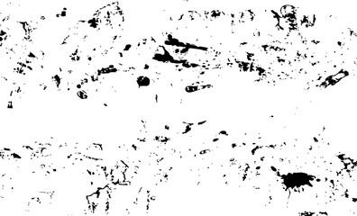 Rough black and white texture vector. Distressed overlay texture. Grunge background. Abstract textured effect. Vector Illustration. Black isolated on white background. EPS10
