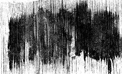 Vector brush sroke texture. Distressed uneven grunge background. Abstract distressed vector illustration. Overlay over any design to create interesting effect and depth. Black isolated on white. EPS10