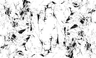 Fototapeta premium Scratched Grunge Urban Background Texture Vector. Dust Overlay Distress Grainy Grungy Effect. Distressed Backdrop Vector Illustration. Isolated Black on White Background. EPS 10.