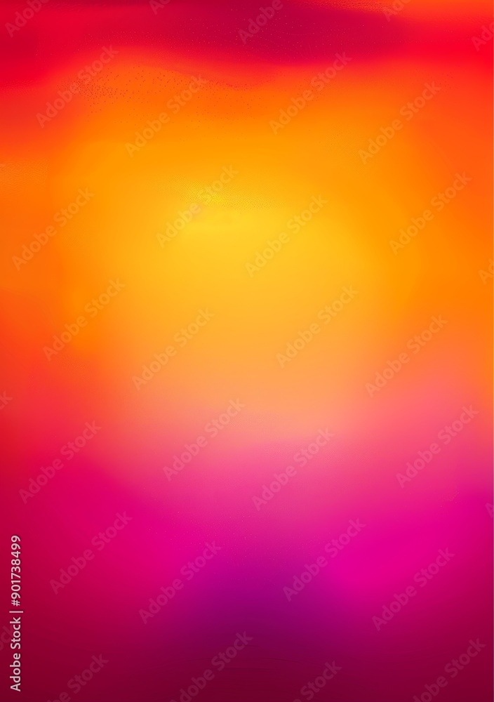 Poster an image with a colored gradient that is blurred and vertical