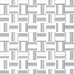 Seamless pattern with lines.White gradient geometric repeat pattern.Abstract vector lattice texture background.
