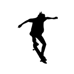 Templet design of skateboard logo and t-shirt