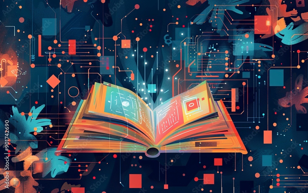 Poster design a compelling cover image for a blog post titled 'open studies: changing the way we understand