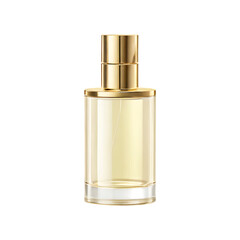 Luxury Perfume Bottle isolated on a transparent background by AI generative