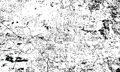 Grunge distressed overlay texture and background - wide banner format background with copy space for text. Grunge texture of chips, cracks,scratches.Soft white grunge.Distressed black grunge texture.