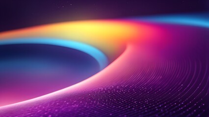 A colorful, swirling pattern with a purple background