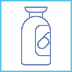 Medicine Bottle icon Design