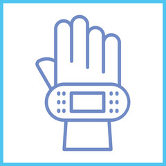 Bandage icon Design