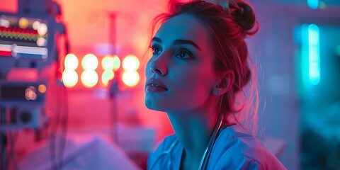 Neon Lights and Stethoscopes: A Nurse's Night Shift