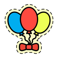 Balloon Sticker