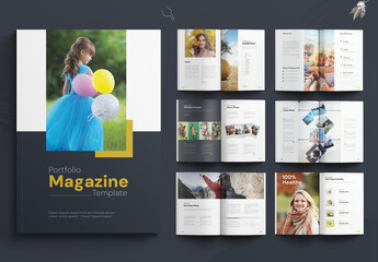 Portfolio Magazine Template