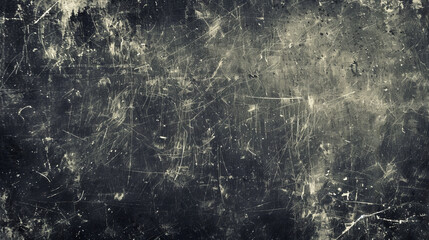 Grunge background with scratched black texture for vintage and retro design