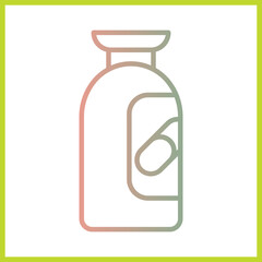 Medicine Bottle icon Design