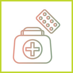 First Aid Kit icon Design